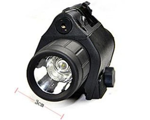 Tactical Red Laser Sight with LED Flashlight